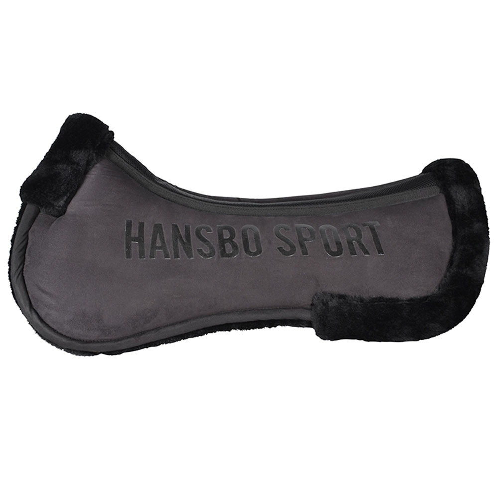 Zadelpad HS Faux Fur Zwart