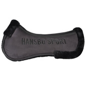 Zadelpad HS Faux Fur Zwart Zadelpad HS Faux Fur Zwart