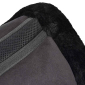 Zadelpad HS Faux Fur Zwart Zadelpad HS Faux Fur Zwart