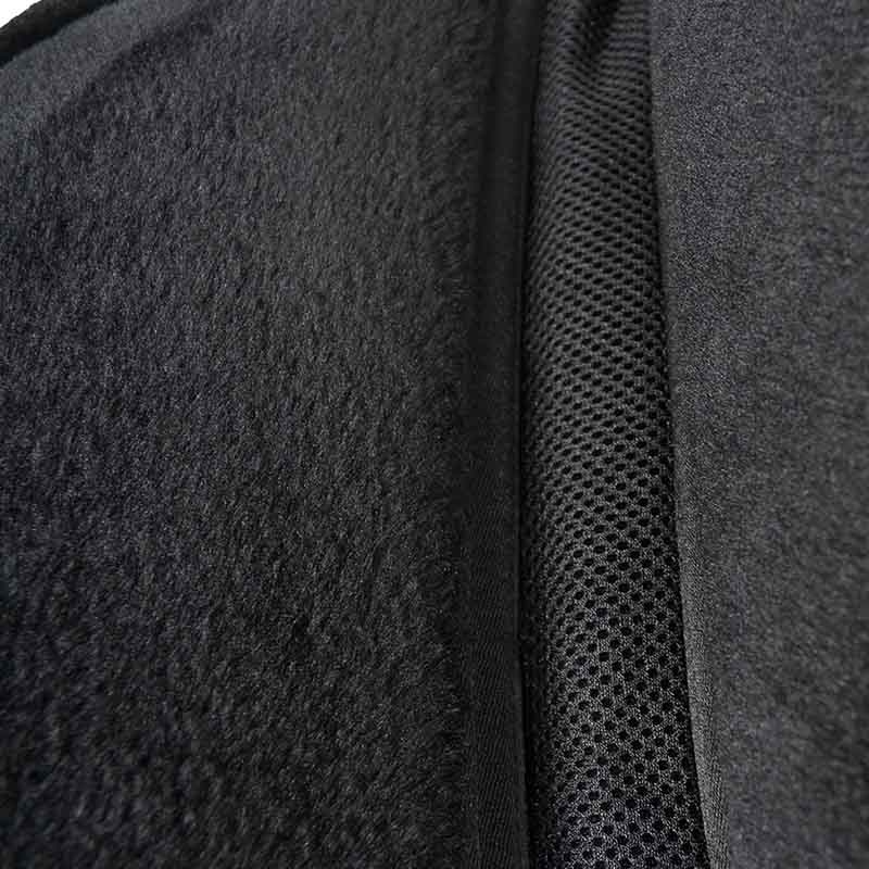 Zadelpad HS Faux Fur Zwart