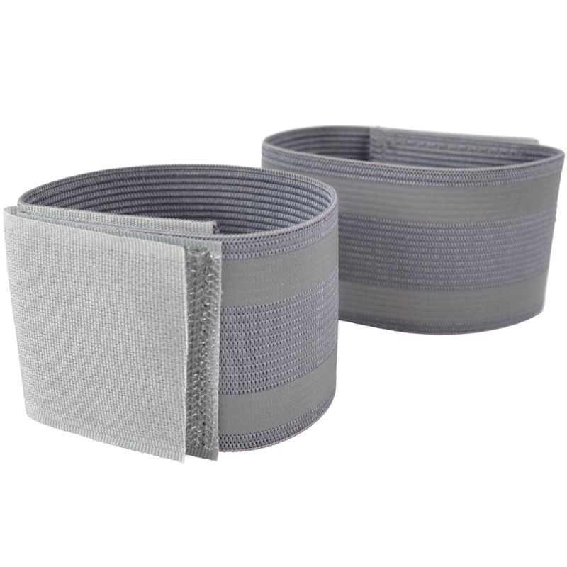 Beenreflector HS Elastic 2-pack Zilver