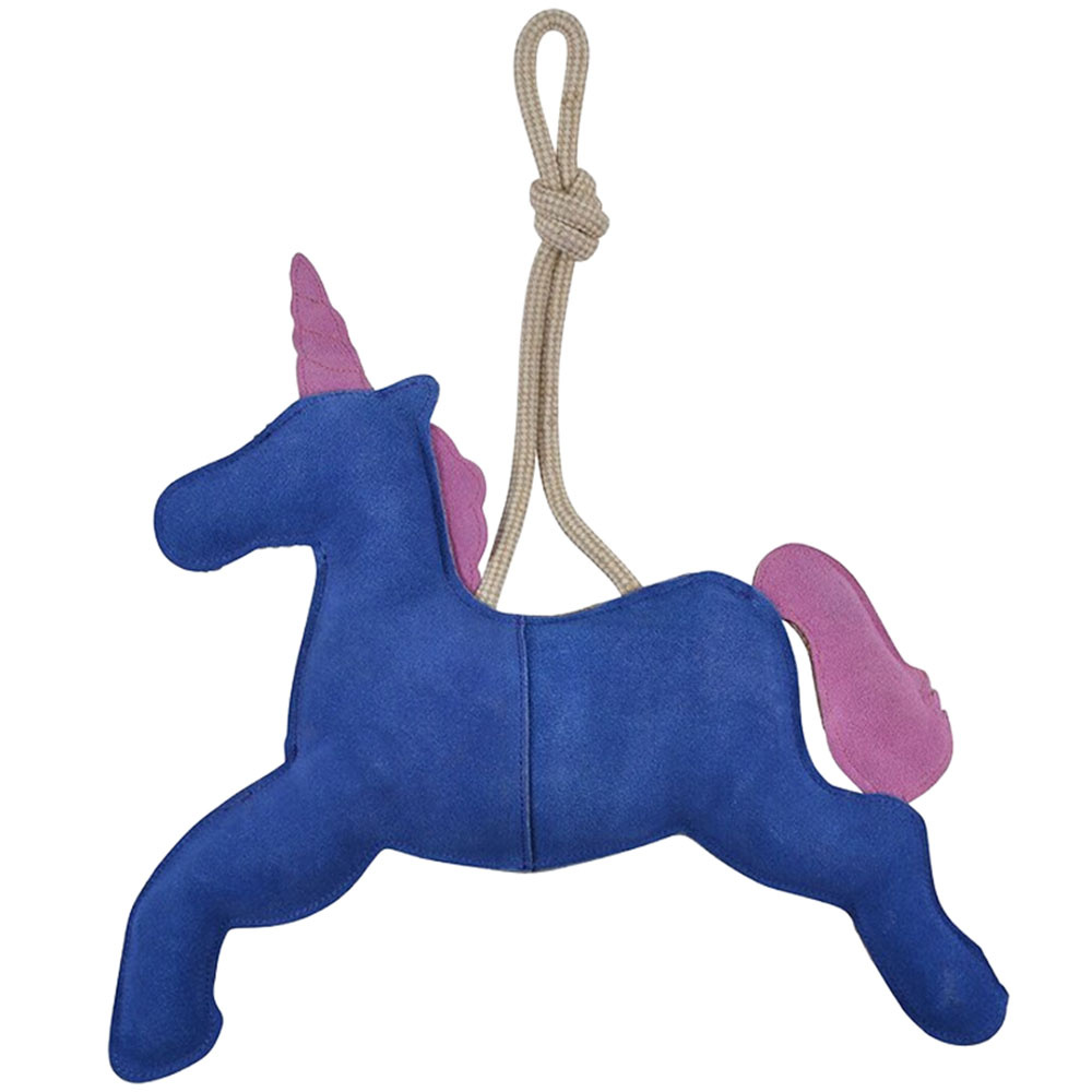 Paardenspeelgoed HS Eenhoorn i Mocka Blauw