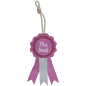 Paardenspeelgoed HS Prijsrozet The Best Roze Paardenspeelgoed HS Prijsrozet The Best Roze