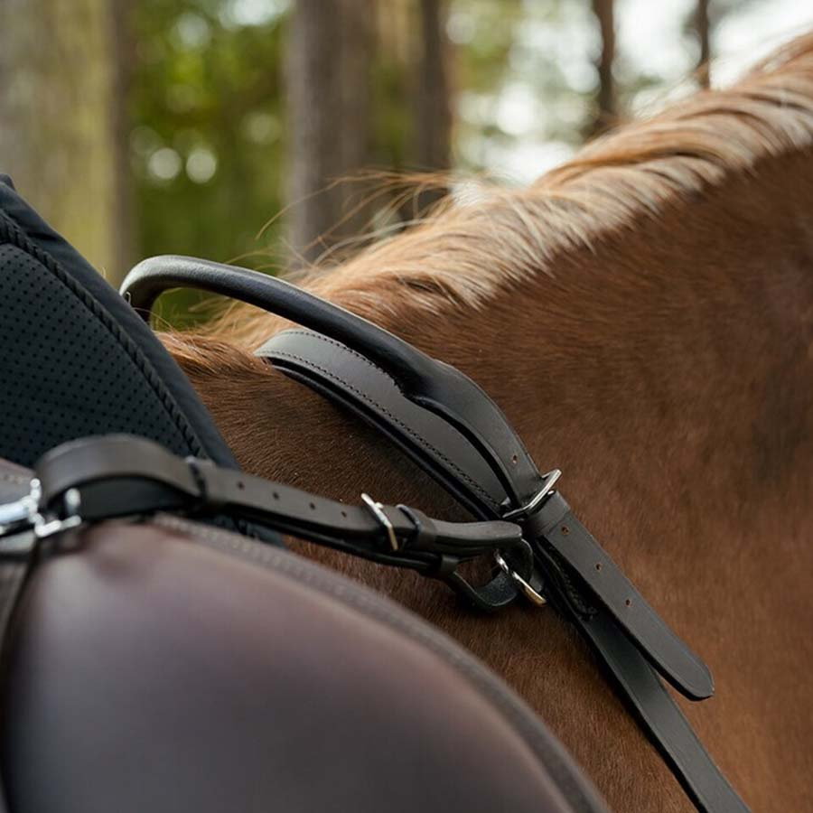 Halsriem met Handvat HS Bruin