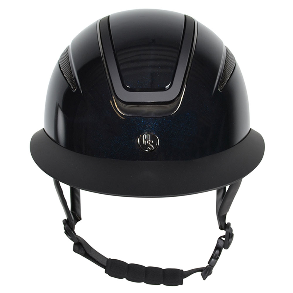 Paardrijcap HS MIPS Air Glossy Metal Zwart