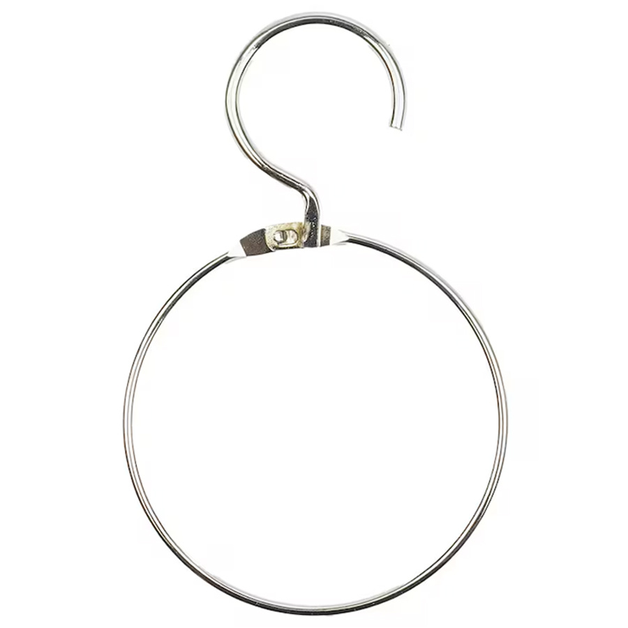 Ophangring met Haak HS Zilver