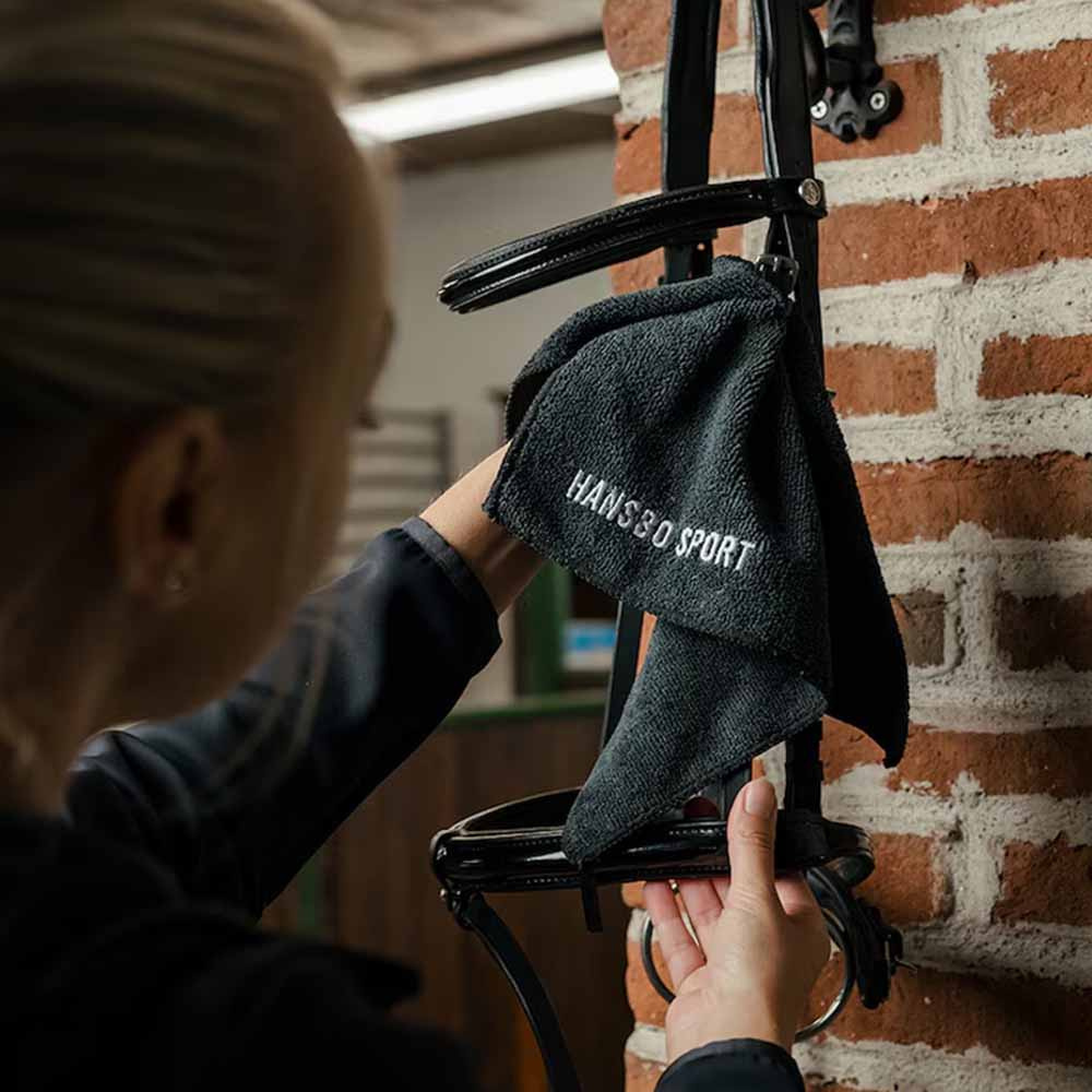 Poetsdoek HS Zwart