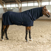 Fleecedeke met Halsstuk HS Hug Marineblauw Fleecedeke met Halsstuk HS Hug Marineblauw