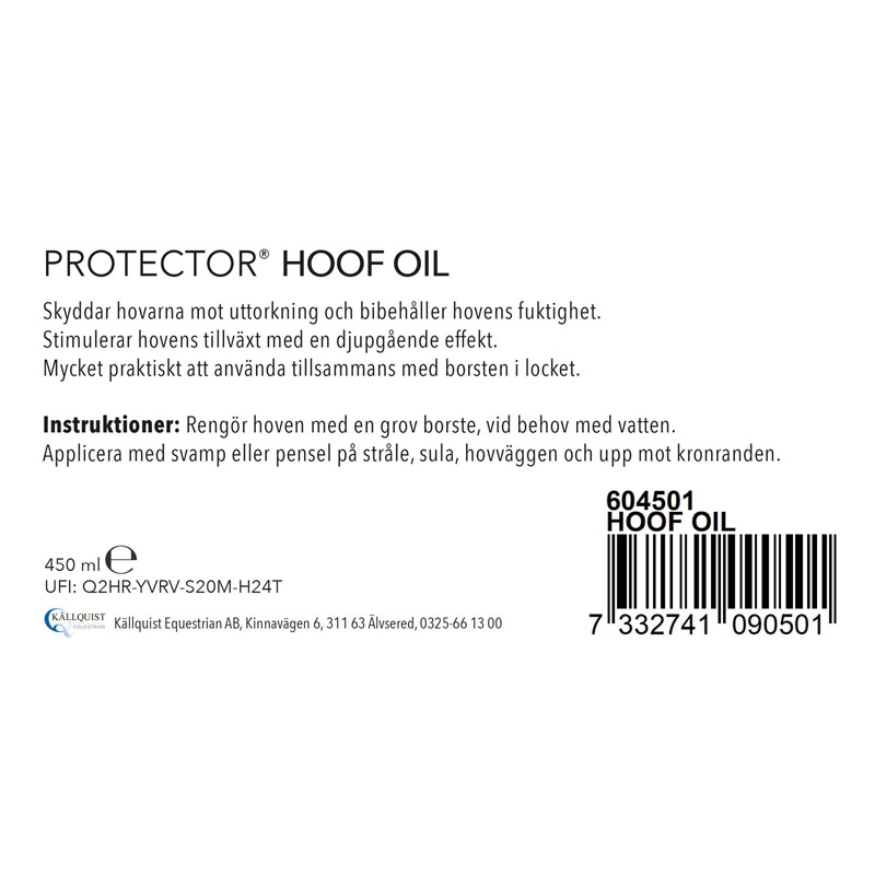 Hoofolie met Borstel 450ml