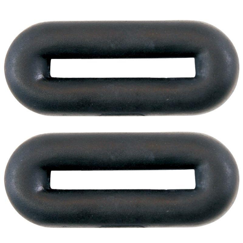 Martingaalstop Rubber 2-pack Zwart