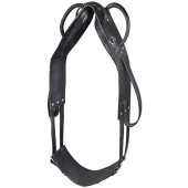 Voltige singel Leather Zwart Voltige singel Leather Zwart
