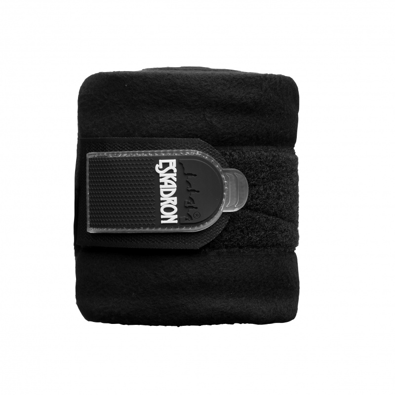 Fleecebandages 4-pack Zwart