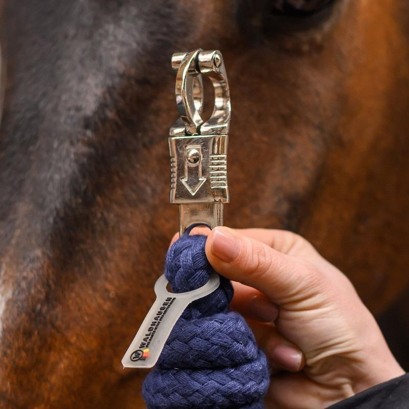 Karabijnhaak voor halstertouw Panic Hook Zilver