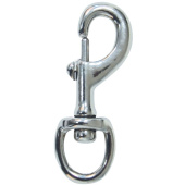 Karabijnhaak voor halstertouw Snap Hook Zilver Karabijnhaak voor halstertouw Snap Hook Zilver