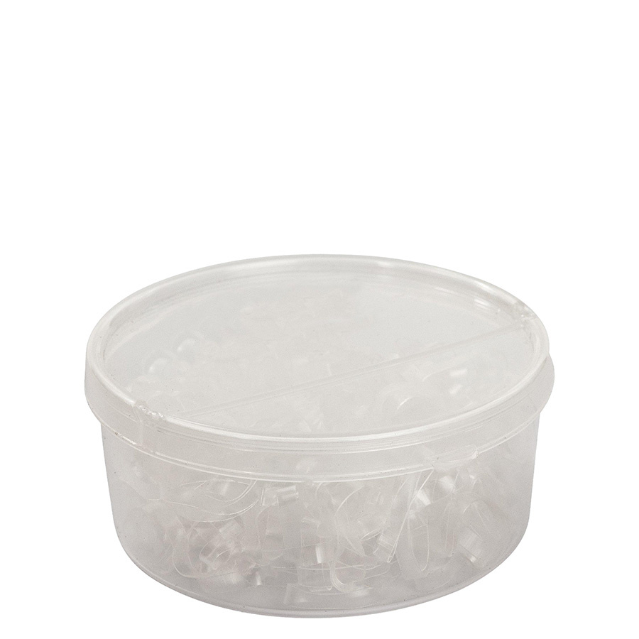 Rubberband Silicone 250st Transparant