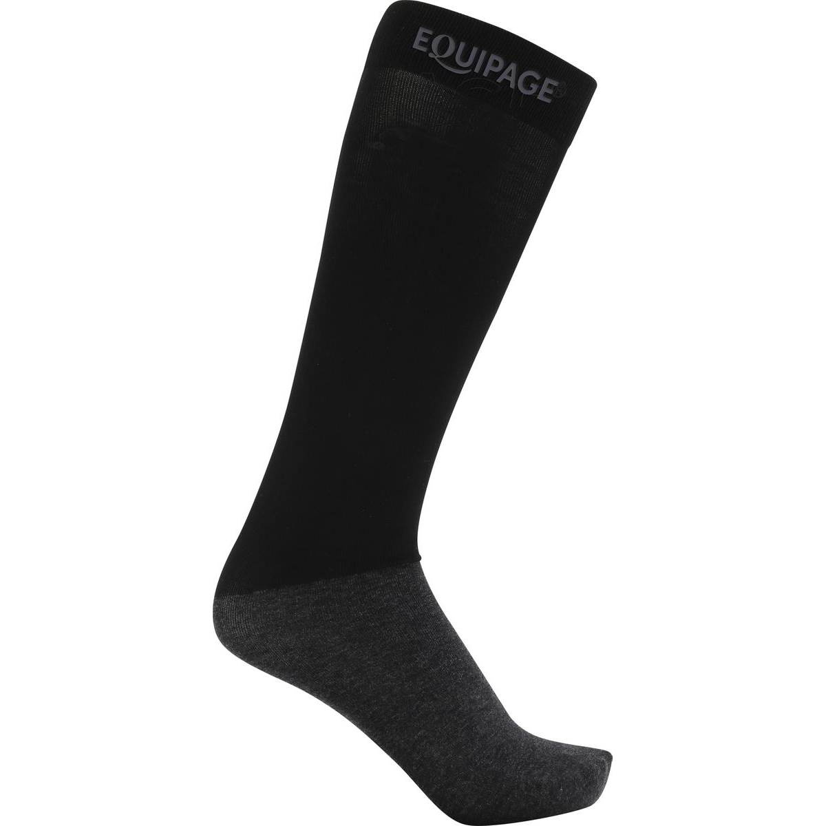 Rijsokken Comfy 2-pack Zwart