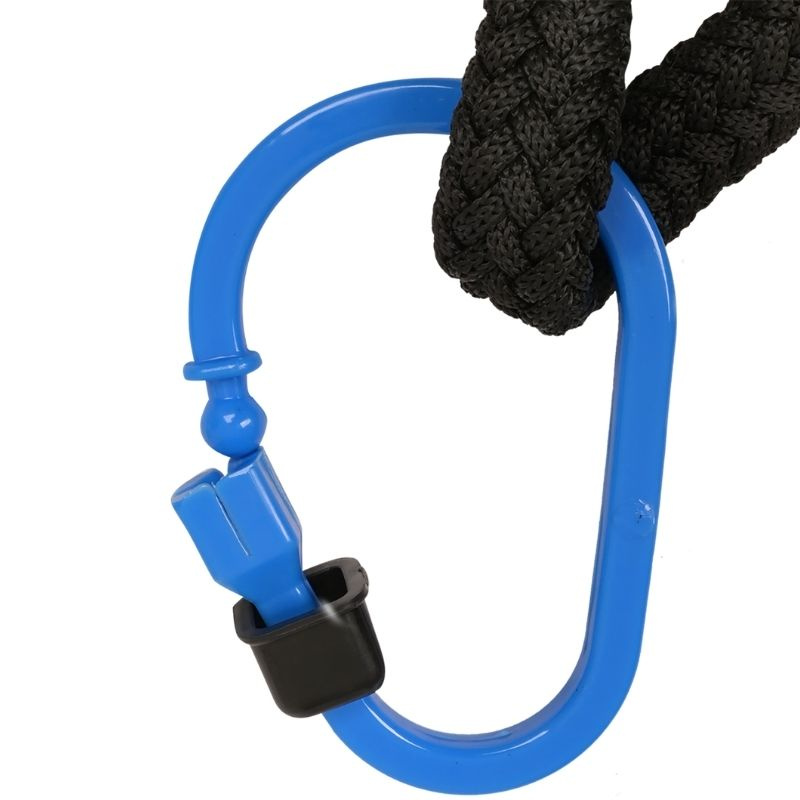 Karabijnhaak Safety Lock 2-pack Blauw