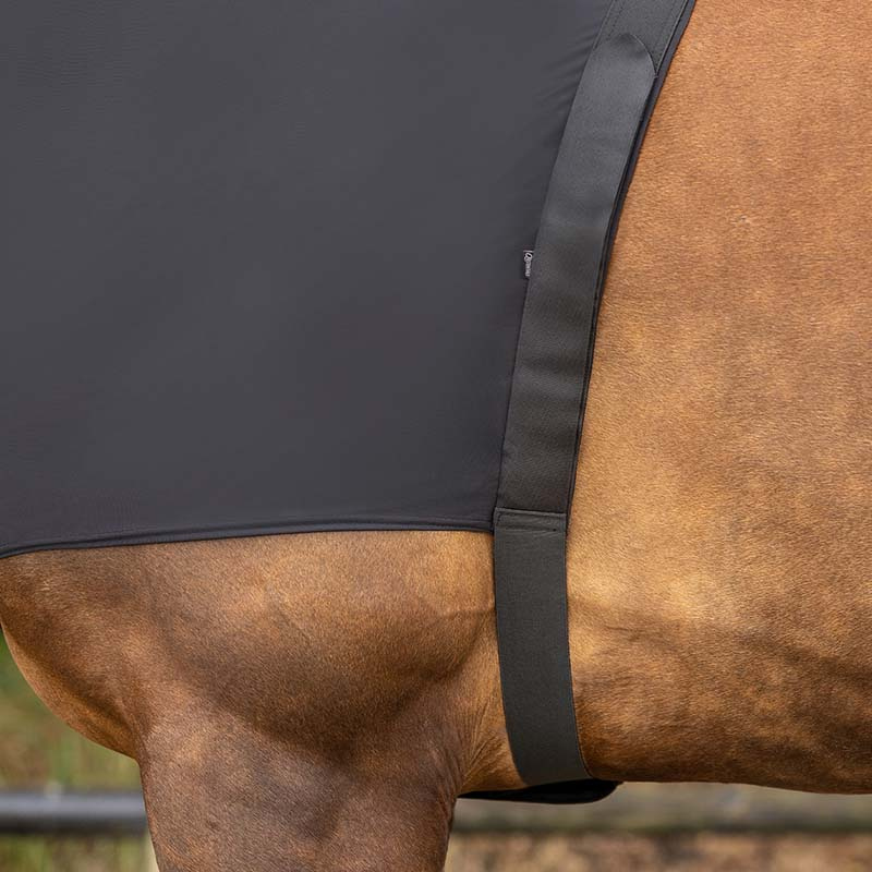 Schouderbescherming met Hals en Kap Zwart