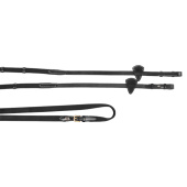Webband Teugels E-logo Zwart/Messing Webband Teugels E-logo Zwart/Messing