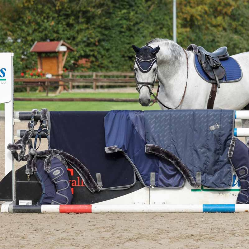 Fleecedeke Show-Line 600 Marineblauw