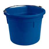 Emmer met platte achterkant Blauw Emmer met platte achterkant Blauw