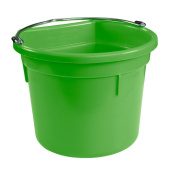 Emmer met platte achterkant Groen Emmer met platte achterkant Groen