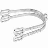 Sporen met riempjes Crystal Wit/Zilver Sporen met riempjes Crystal Wit/Zilver