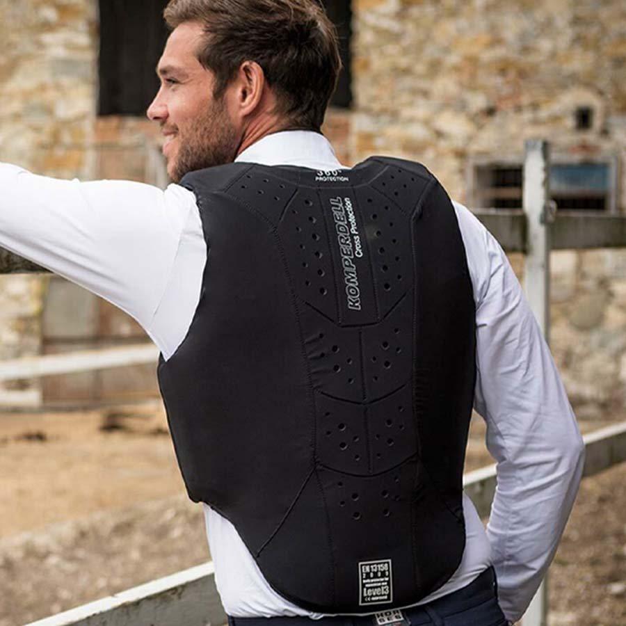 Veiligheidsvest Regular Fit Zwart
