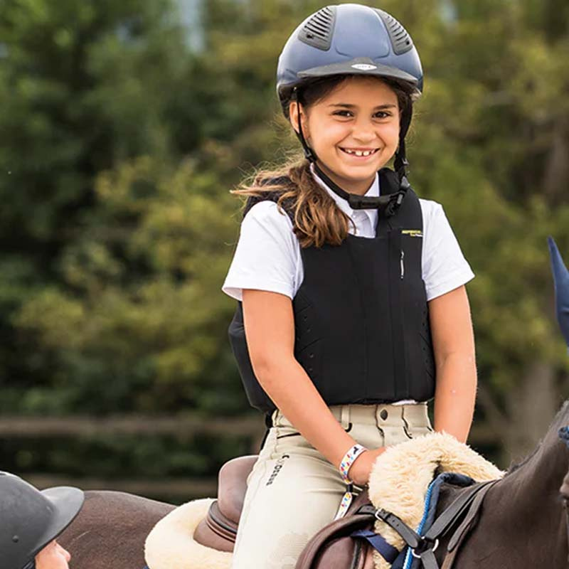 Veiligheidsvest Kind/Jongere Regular Fit Zwart