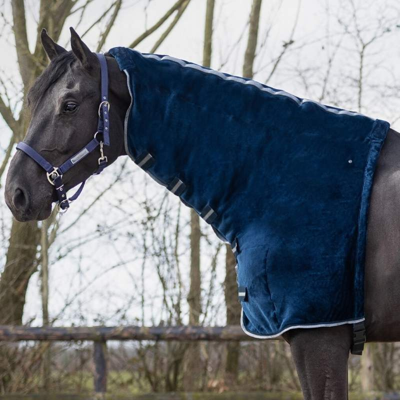 Fleece halsstuk Fluff Marineblauw
