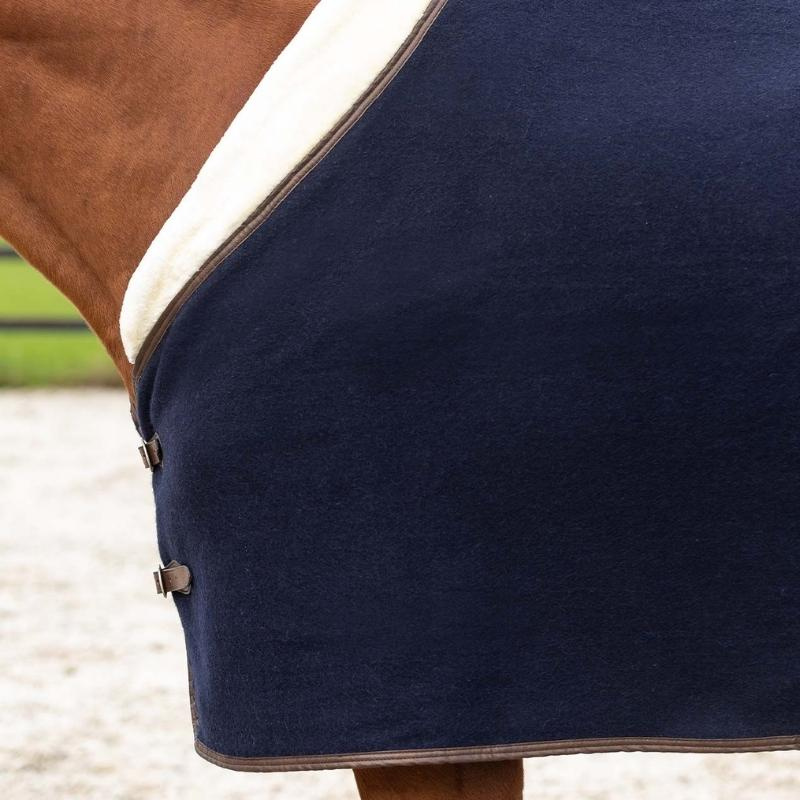 Wollen deken Deluxe Marineblauw