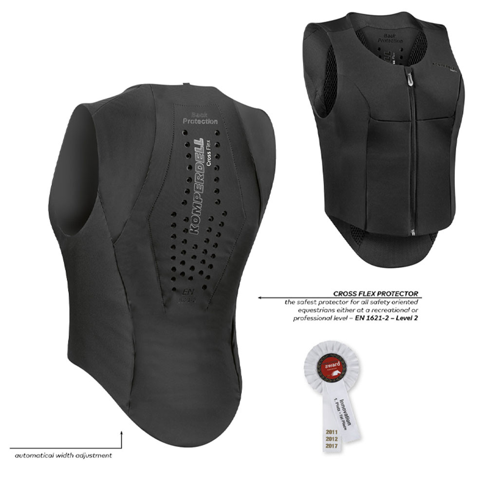 Rugbeschermer Ballistic Flex Fit Slim Zwart/Zilver