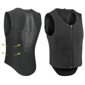 Rugbeschermer Ballistic Flex Fit Regular Zwart/Zilver Rugbeschermer Ballistic Flex Fit Regular Zwart/Zilver