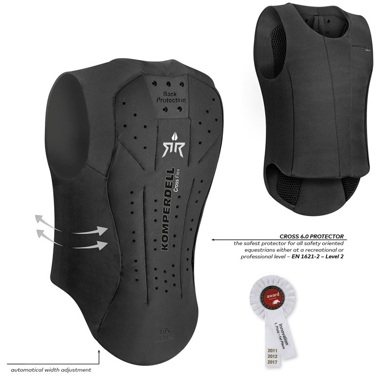Rugbeschermer Kind/Jongere Ballistic Flex Fit Champion Zwart/Zilver