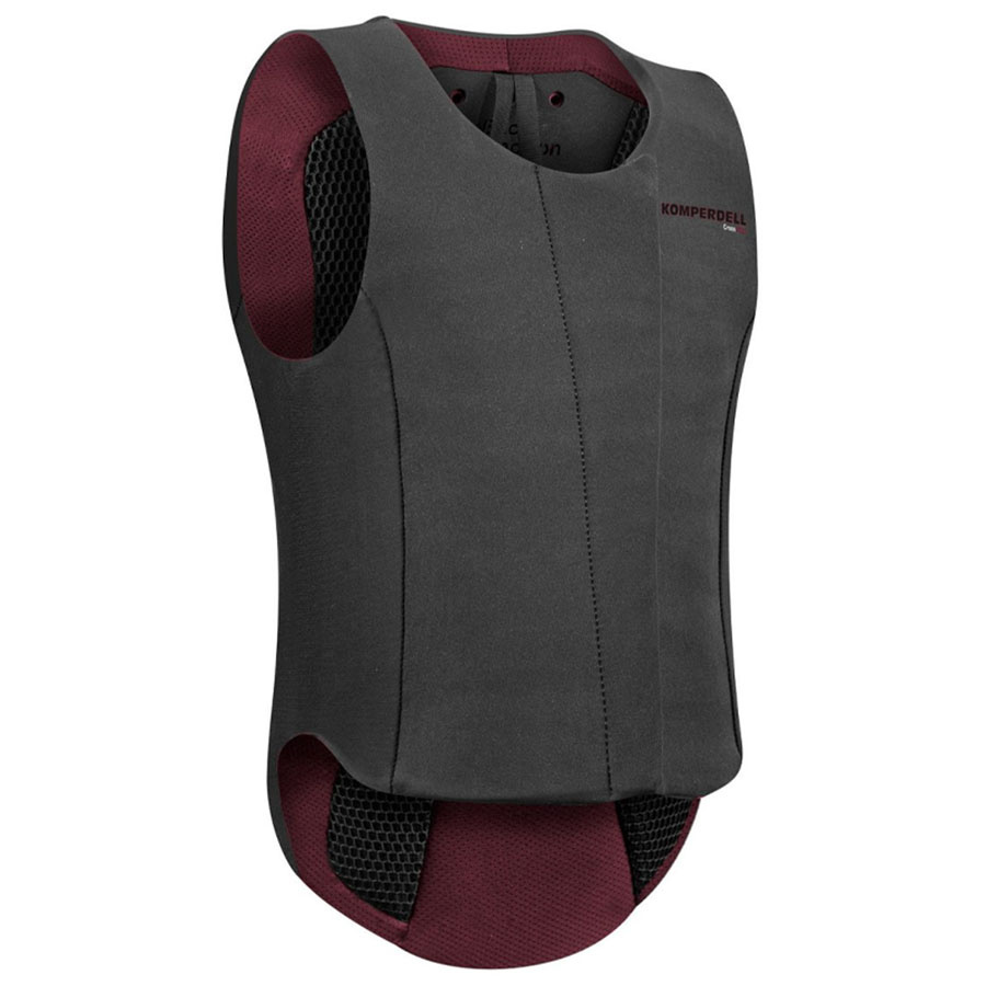 Rugbeschermer Kind/Jongere Ballistic Flex Fit Champion Zwart/Bordeaux