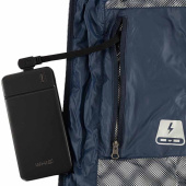 Verwarmd Rijvest Coach Marineblauw Verwarmd Rijvest Coach Marineblauw