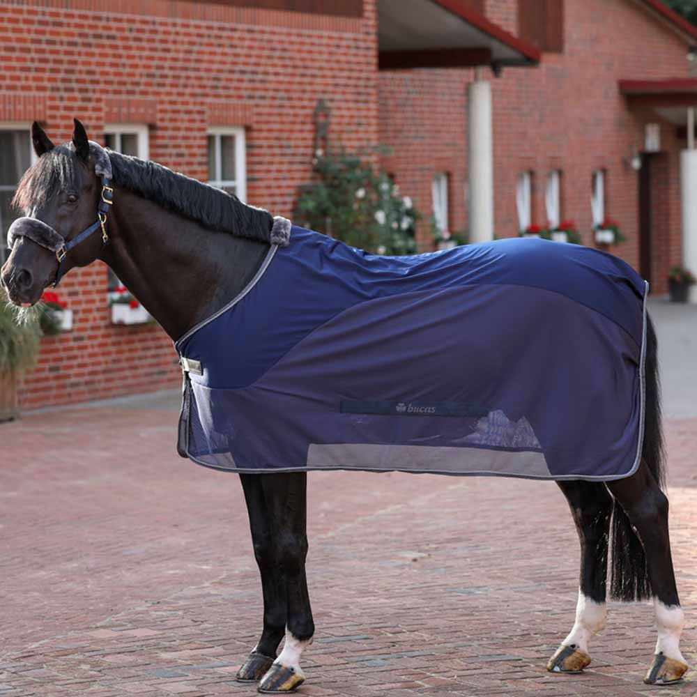 Zweetdeken Show-Line Competition Cooler Marineblauw