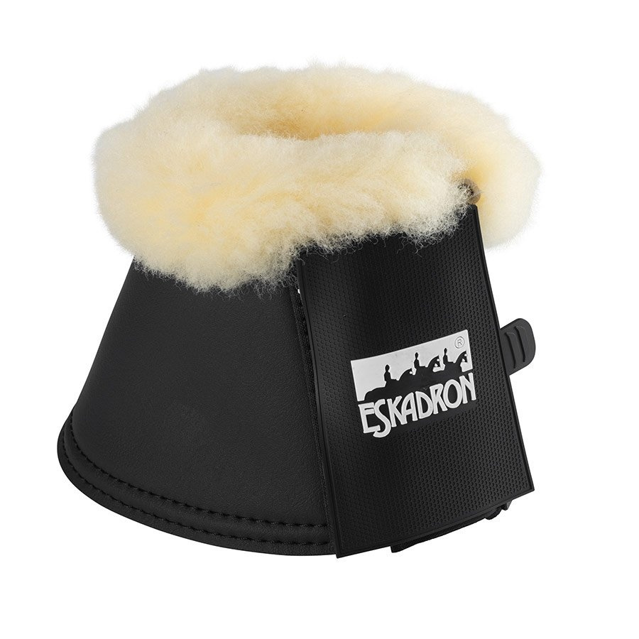 Springschoenen Schapenvacht Zwart
