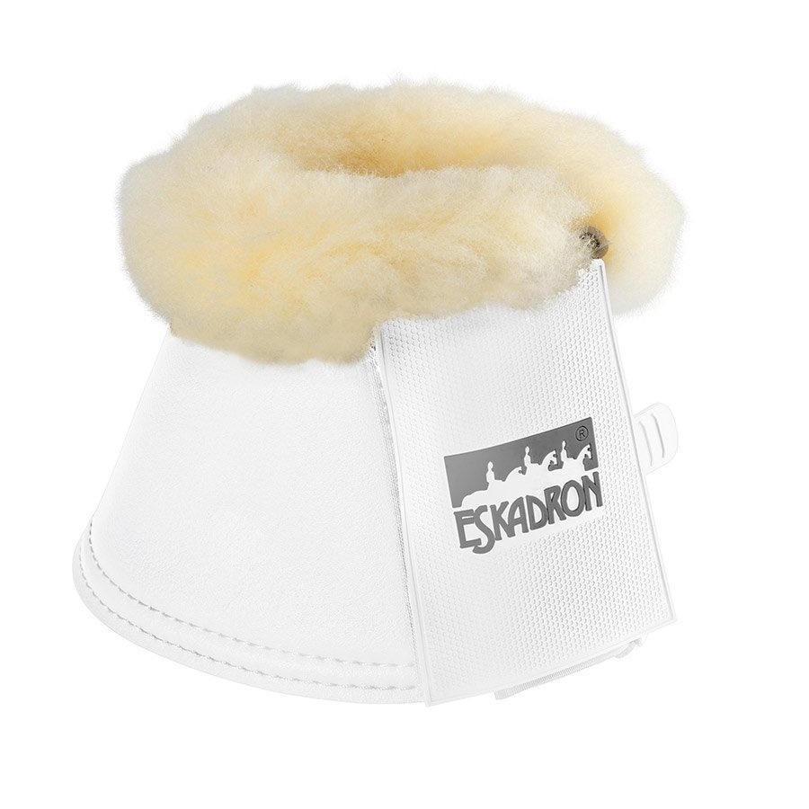 Springschoenen Schapenvacht Wit