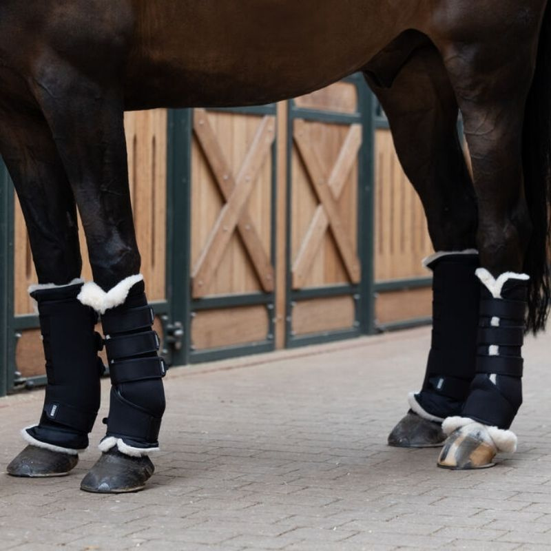 Onderzetter Evo Wool till Stallbandage Pro Natuur