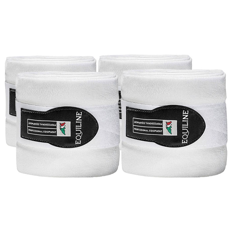 Fleecebandages Polo Wit