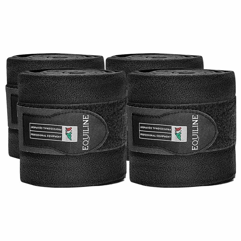 Fleecebandages Polo Zwart