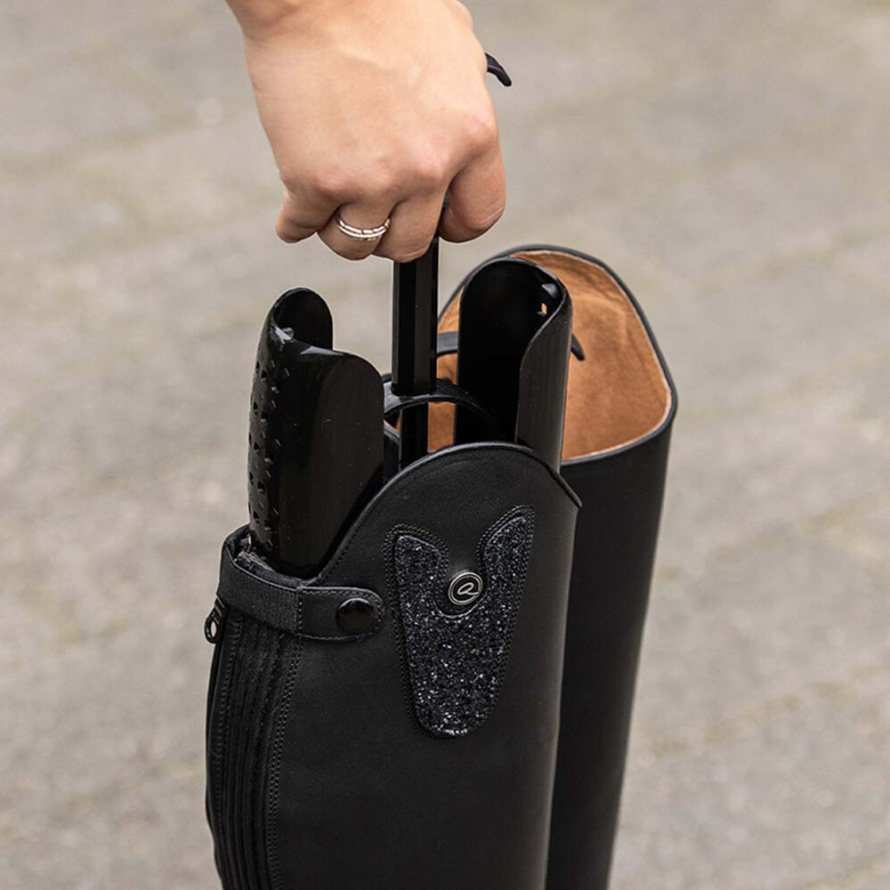Laarzenrek Handle Zwart