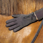 Winterrijhandschoenen Vienna Softshell Zwart Winterrijhandschoenen Vienna Softshell Zwart