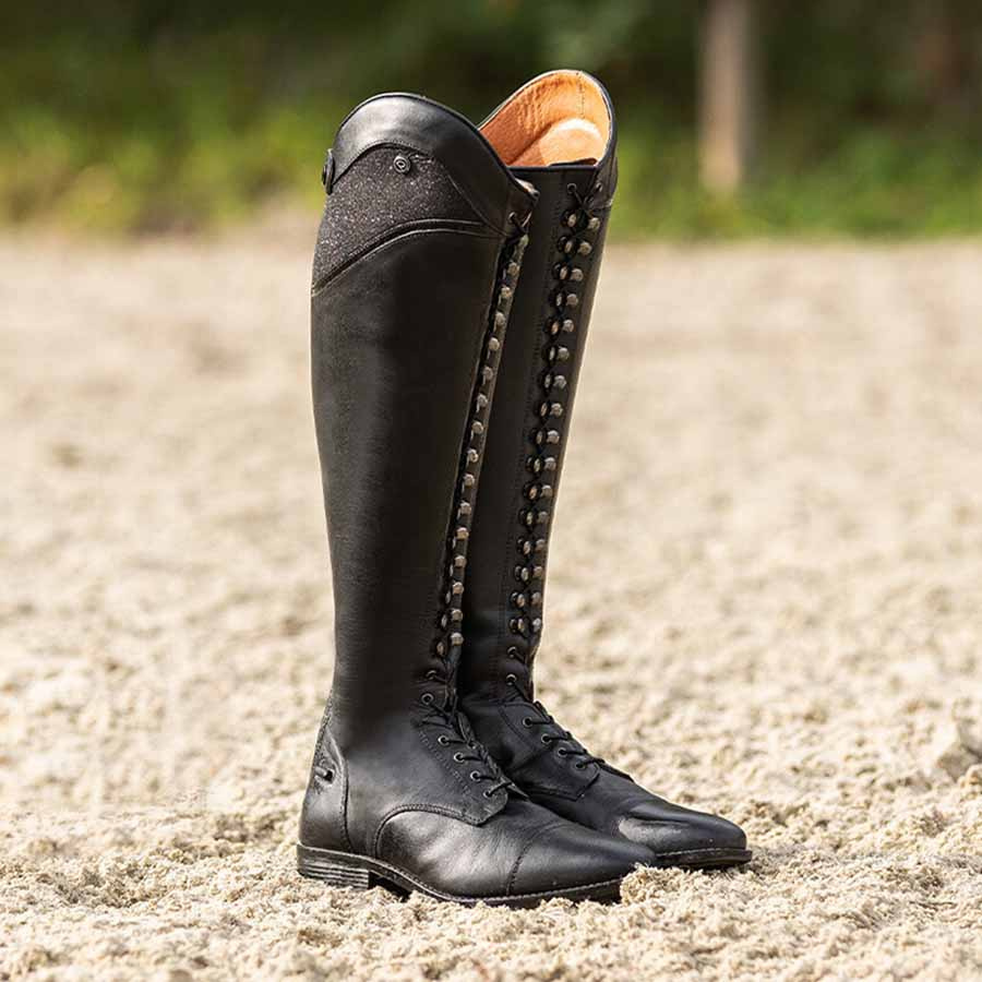 Dressuurlaarzen Kinderen/Jongeren Hailey Zwart