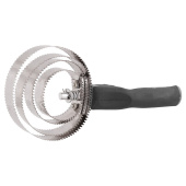 Curry Comb Soft Grip Zwart/Grijs Curry Comb Soft Grip Zwart/Grijs
