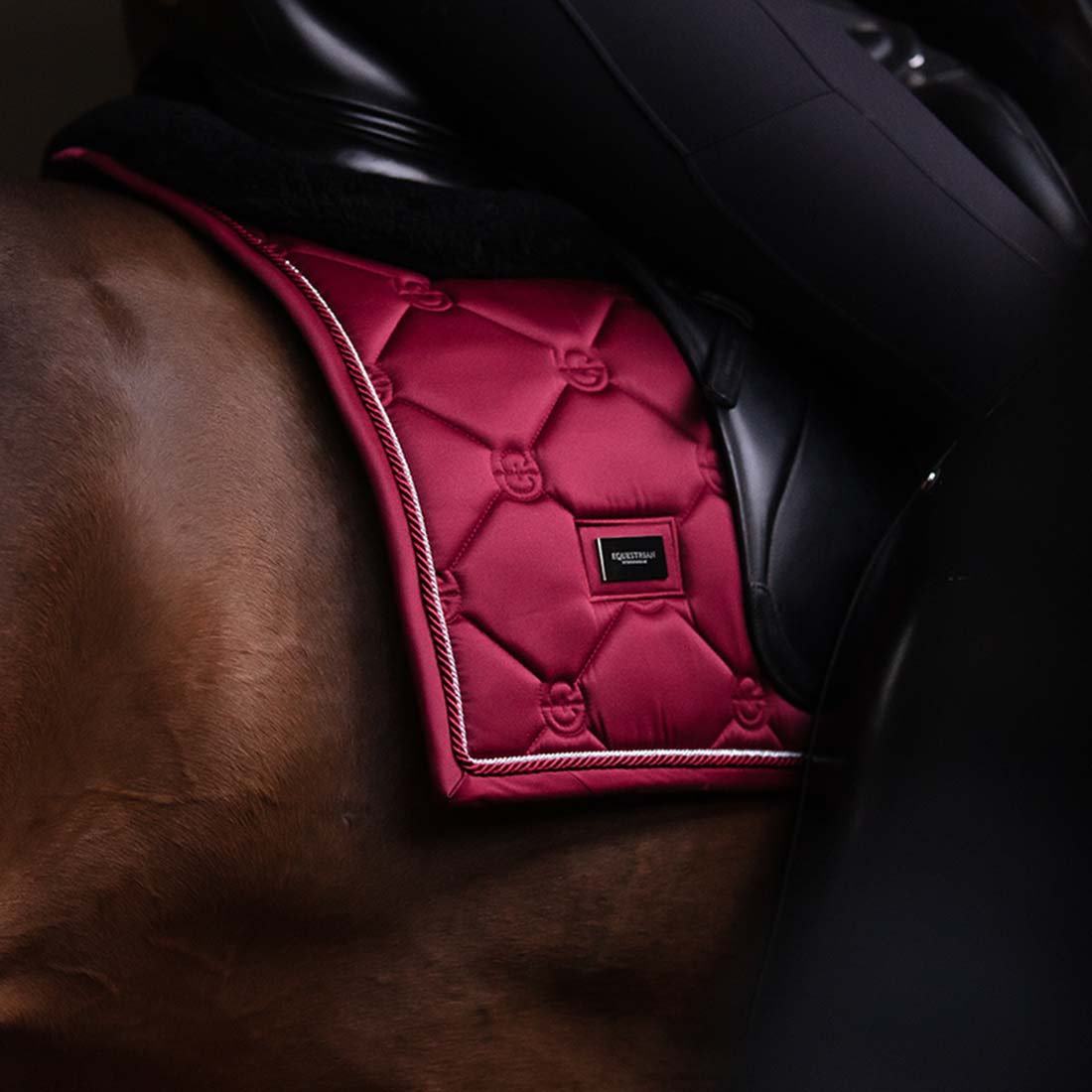 Dressuurzadeldekje ES Bordeaux