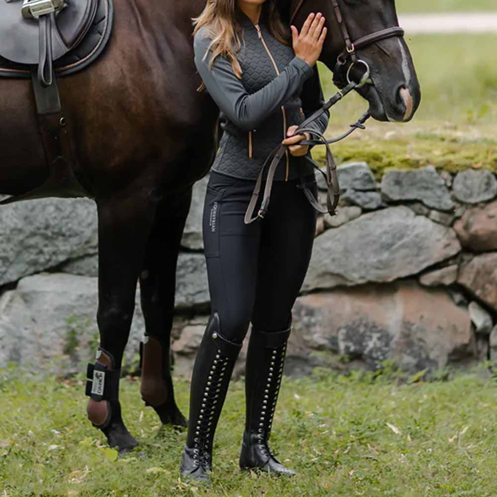 Rijbroek ES Dressage Elite Full Grip Black