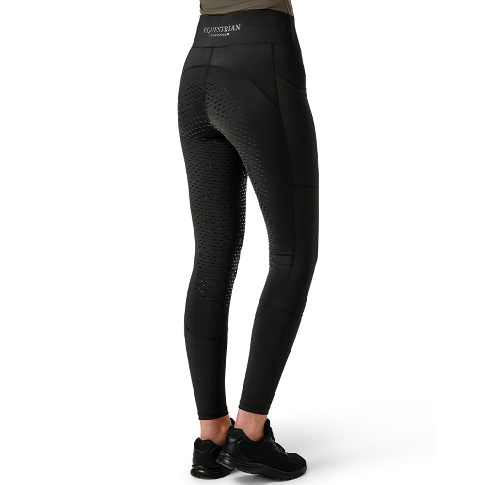 Rijdtights ES Dressage Movement Full Grip All Black