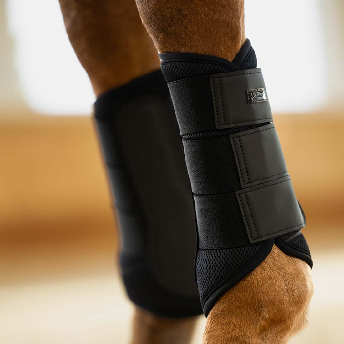 Beenbeschermers ES Classic Mesh All Black